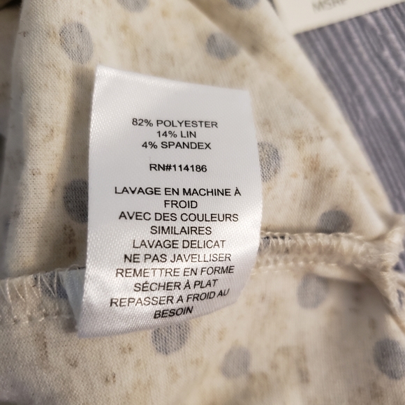 Womens NWT retrology Puffed Sleeve Top Size PL - Picture 7 of 11